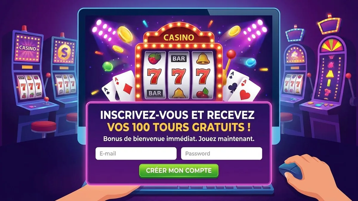 Inscription avec bonus